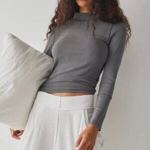 Free People The Rickie Top - Gray Haze